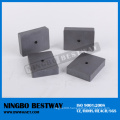 Anisotropic Hard Square Block Strontium Ferrite Magnet